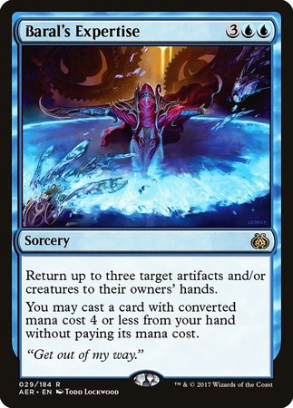 Baral's Expertise [Aether Revolt] | Fandemonia Ltd