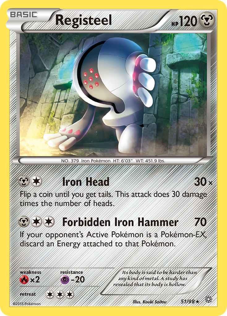 Registeel (51/98) [XY: Ancient Origins] | Fandemonia Ltd