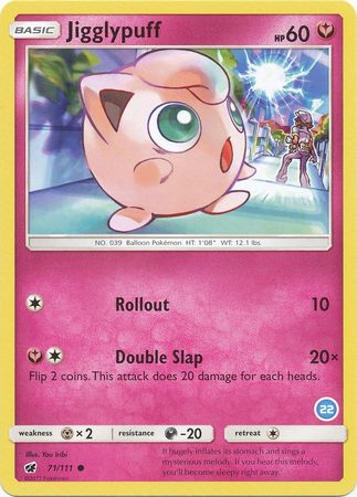 Jigglypuff (71/111) (Deck Exclusive #22) [Sun & Moon: Trainer Kit - Alolan Ninetales] | Fandemonia Ltd