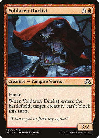 Voldaren Duelist [Shadows over Innistrad] | Fandemonia Ltd