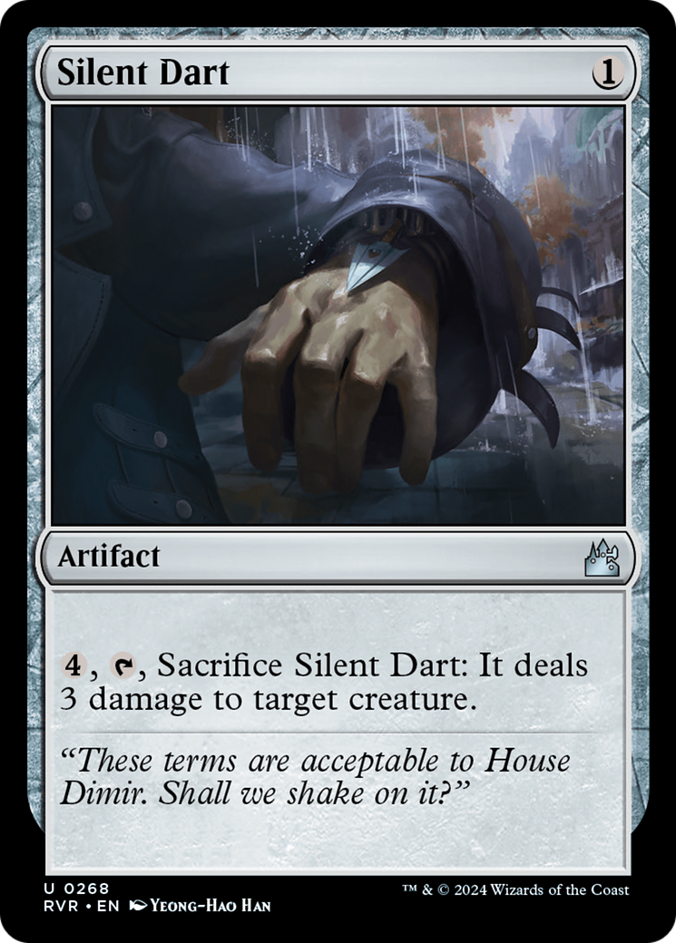 Silent Dart [Ravnica Remastered] | Fandemonia Ltd