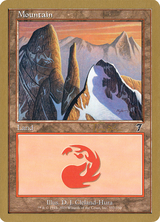 Mountain (jt337) (Jan Tomcani) [World Championship Decks 2001] | Fandemonia Ltd