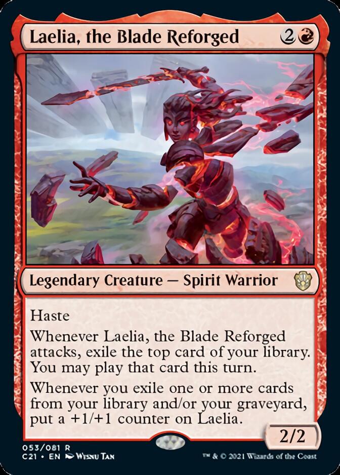 Laelia, the Blade Reforged [Commander 2021] | Fandemonia Ltd