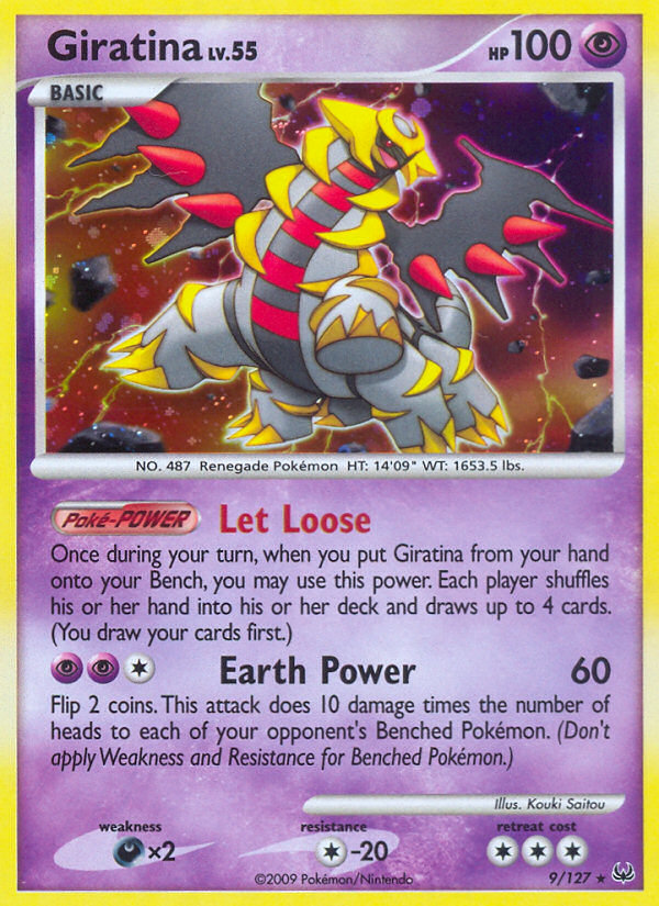 Giratina (9/127) [Platinum: Base Set] | Fandemonia Ltd