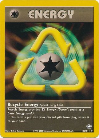 Recycle Energy (105/111) [Neo Genesis Unlimited] | Fandemonia Ltd