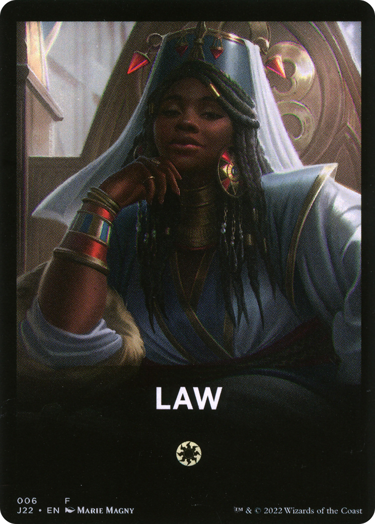 Law Theme Card [Jumpstart 2022 Front Cards] | Fandemonia Ltd