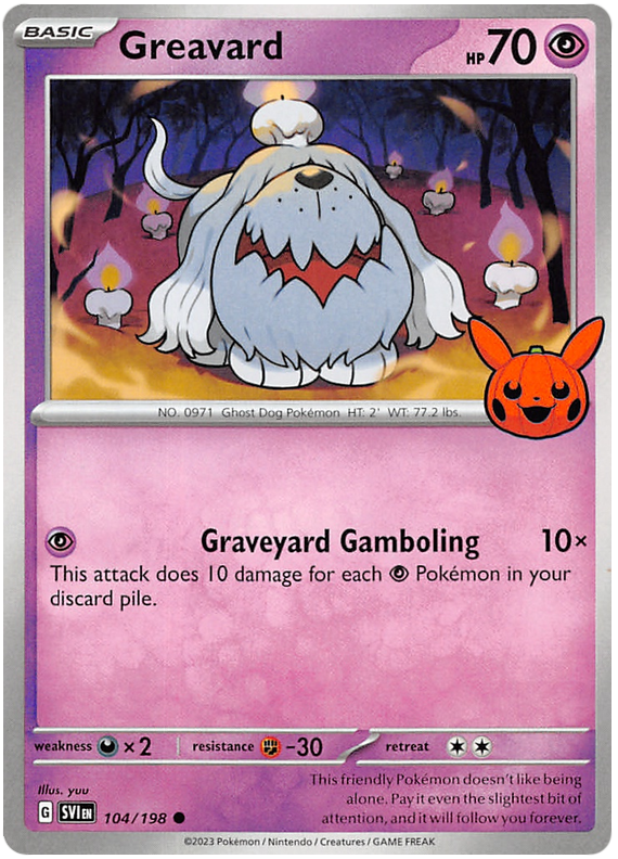 Greavard (104/198) [Trick or Trade 2023] | Fandemonia Ltd