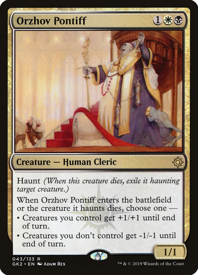 Orzhov Pontiff [Ravnica Allegiance Guild Kit] | Fandemonia Ltd