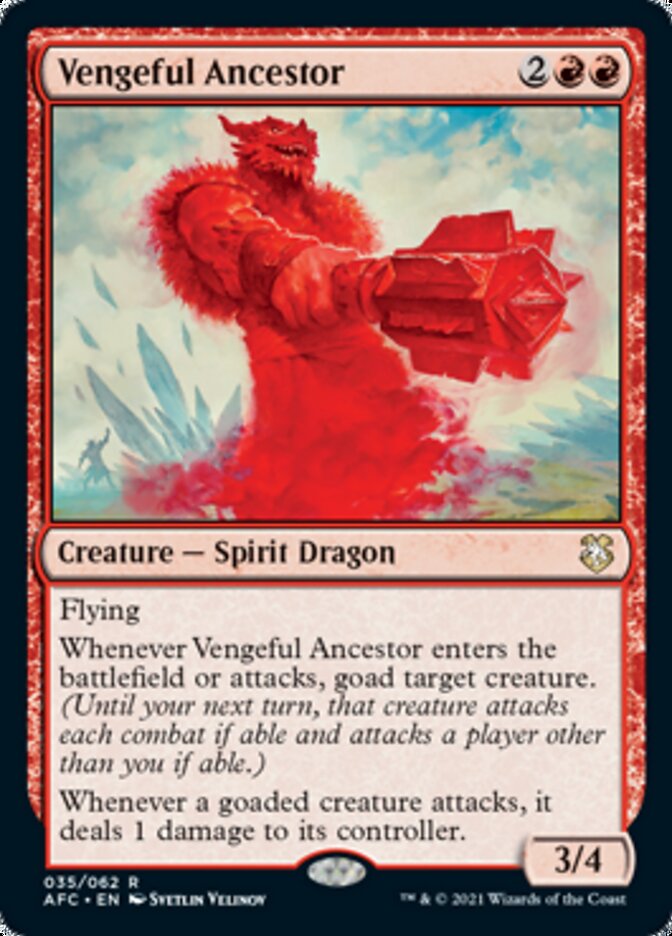 Vengeful Ancestor [Dungeons & Dragons: Adventures in the Forgotten Realms Commander] | Fandemonia Ltd