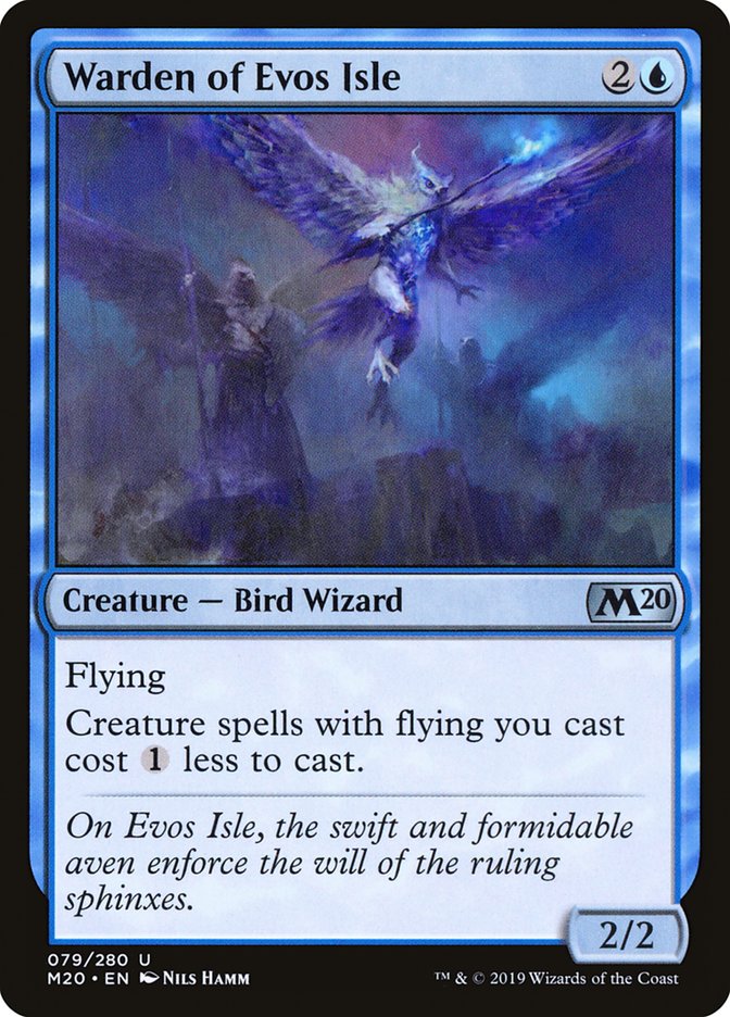 Warden of Evos Isle [Core Set 2020] | Fandemonia Ltd