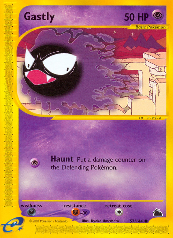 Gastly (57/144) [Skyridge] | Fandemonia Ltd