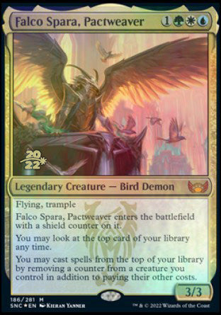 Falco Spara, Pactweaver [Streets of New Capenna Prerelease Promos] | Fandemonia Ltd