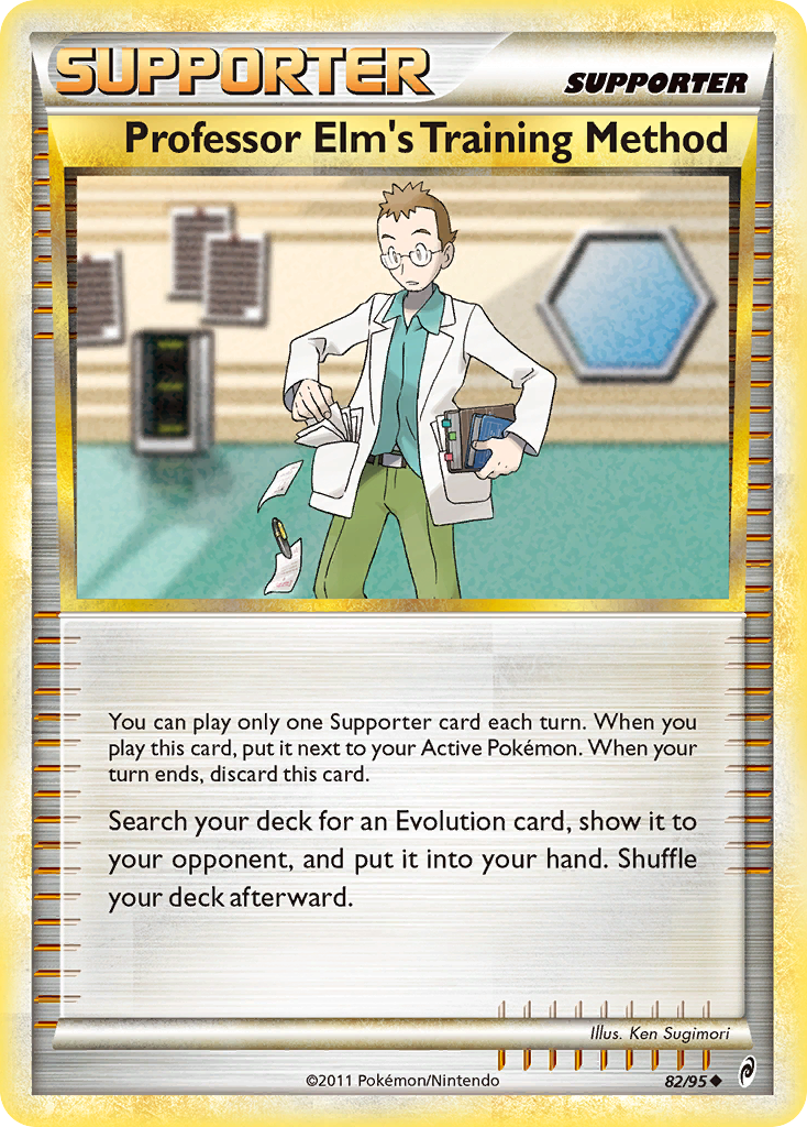 Professor Elm's Training Method (82/95) [HeartGold & SoulSilver: Call of Legends] | Fandemonia Ltd