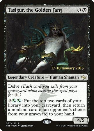 Tasigur, the Golden Fang [Fate Reforged Promos] | Fandemonia Ltd