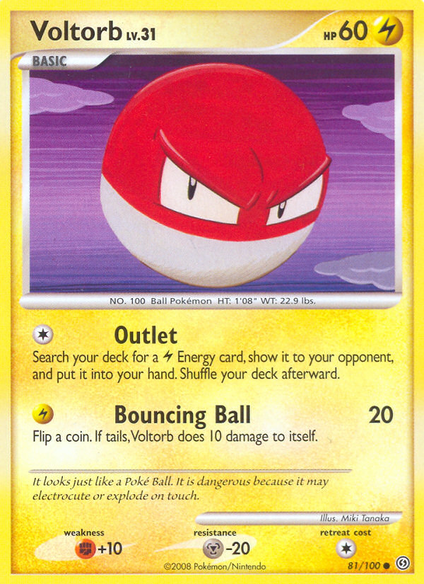 Voltorb (81/100) [Diamond & Pearl: Stormfront] | Fandemonia Ltd