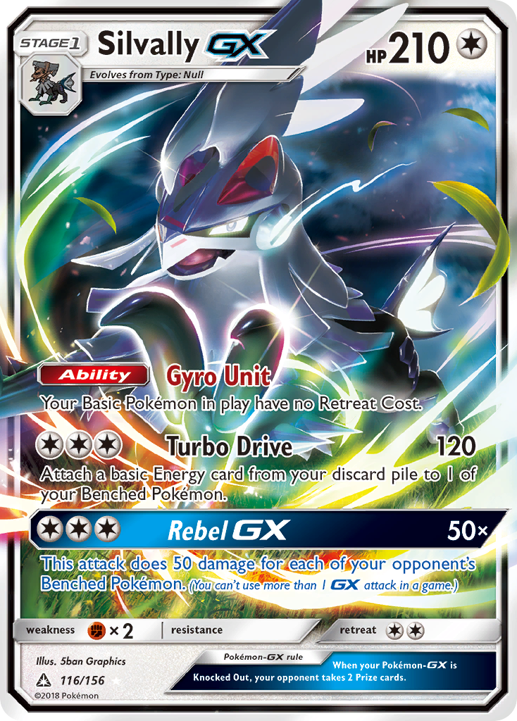 Silvally GX (116/156) [Sun & Moon: Ultra Prism] | Fandemonia Ltd