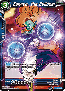 Zangya, the Evildoer (Common) [BT13-050] | Fandemonia Ltd