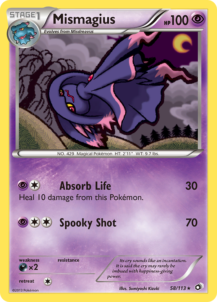 Mismagius (58/113) [Black & White: Legendary Treasures] | Fandemonia Ltd