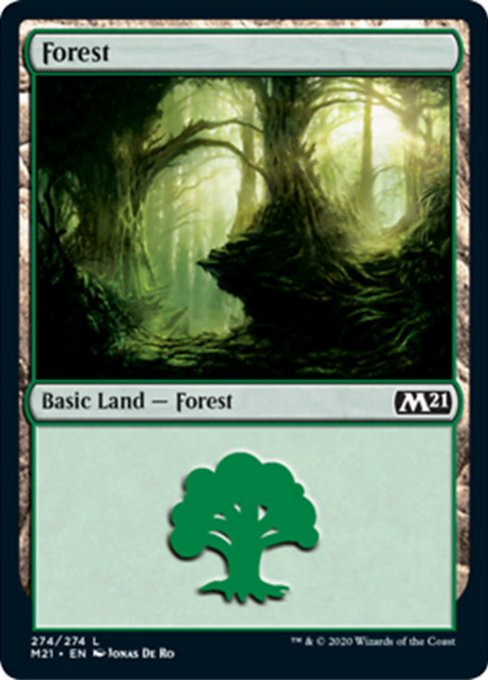 Forest (274) [Core Set 2021] | Fandemonia Ltd