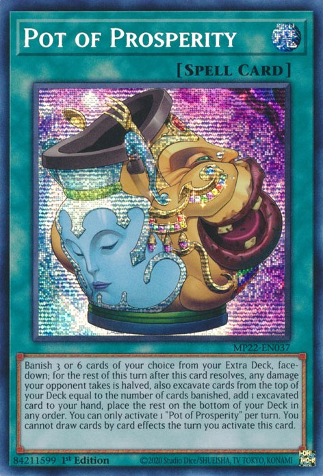 Pot of Prosperity [MP22-EN037] Prismatic Secret Rare | Fandemonia Ltd