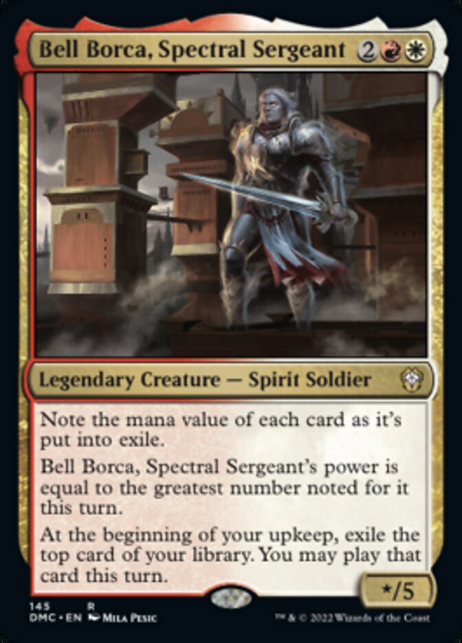 Bell Borca, Spectral Sergeant [Dominaria United Commander] | Fandemonia Ltd