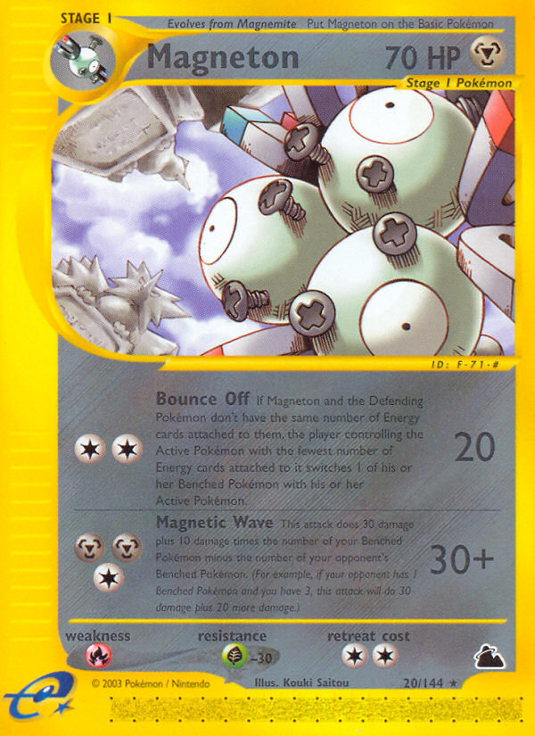 Magneton (20/144) [Skyridge] | Fandemonia Ltd