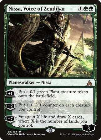 Nissa, Voice of Zendikar [Oath of the Gatewatch Promos] | Fandemonia Ltd