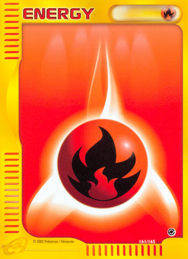 Fire Energy (161/165) [Expedition: Base Set] | Fandemonia Ltd