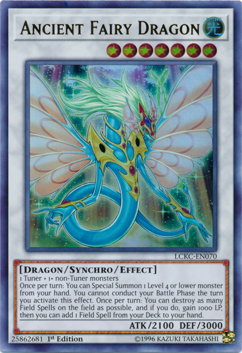 Ancient Fairy Dragon [LCKC-EN070] Ultra Rare | Fandemonia Ltd