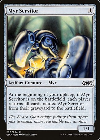 Myr Servitor [Ultimate Masters] | Fandemonia Ltd