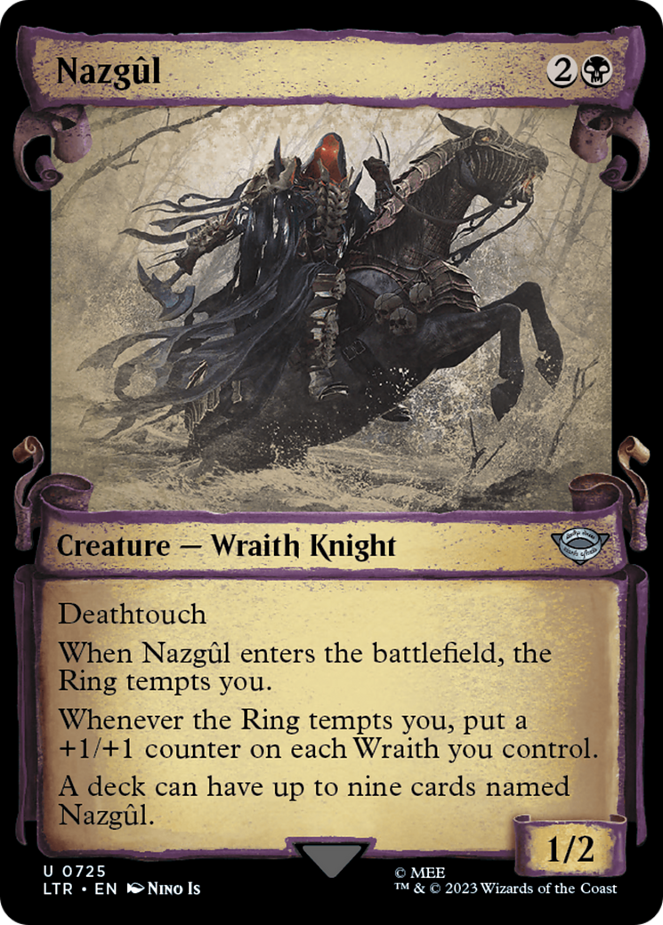 Nazgul (0725) [The Lord of the Rings: Tales of Middle-Earth Showcase Scrolls] | Fandemonia Ltd