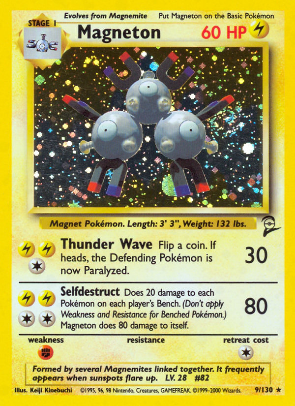 Magneton (9/130) [Base Set 2] | Fandemonia Ltd