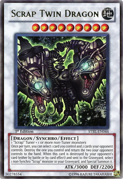 Scrap Twin Dragon [STBL-EN044] Ultra Rare | Fandemonia Ltd