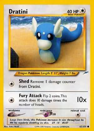 Dratini (63/105) [Neo Destiny Unlimited] | Fandemonia Ltd