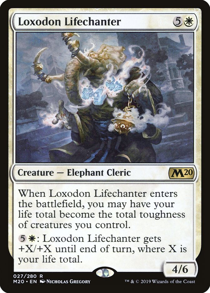 Loxodon Lifechanter [Core Set 2020] | Fandemonia Ltd