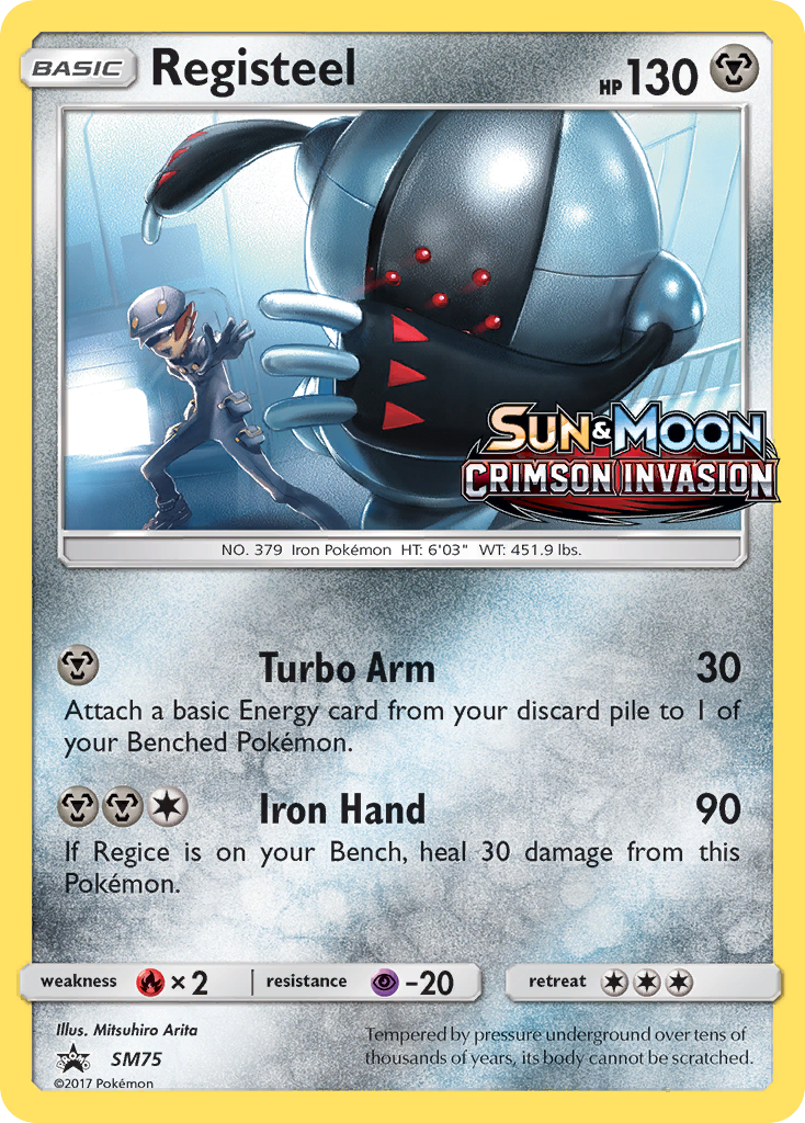 Registeel (SM75) [Sun & Moon: Black Star Promos] | Fandemonia Ltd