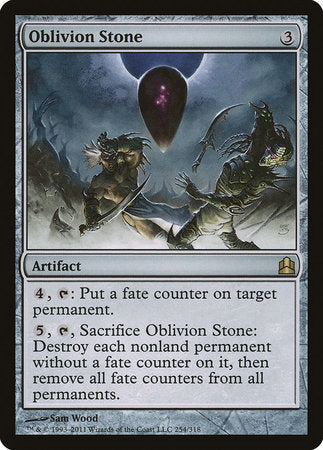 Oblivion Stone [Commander 2011] | Fandemonia Ltd