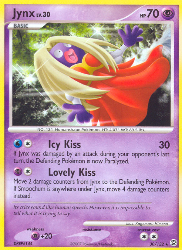 Jynx (30/132) [Diamond & Pearl: Secret Wonders] | Fandemonia Ltd