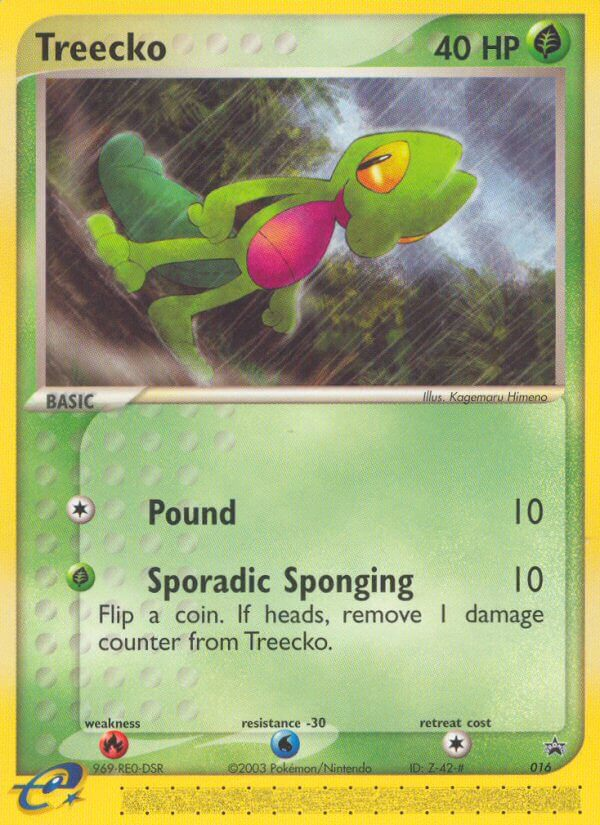 Treecko (016) [Nintendo: Black Star Promos] | Fandemonia Ltd