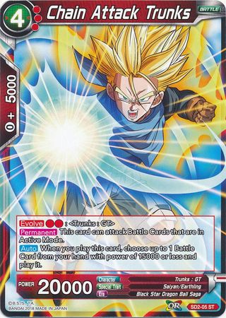 Chain Attack Trunks (Starter Deck - The Extreme Evolution) [SD2-05] | Fandemonia Ltd