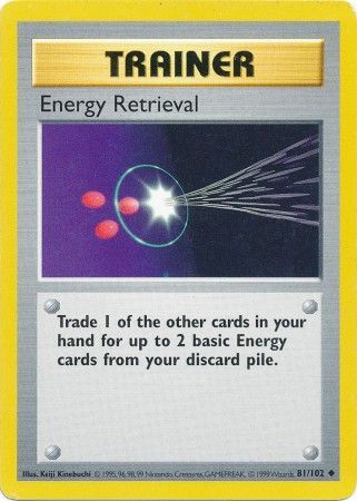 Energy Retrieval (81/102) [Base Set Shadowless Unlimited] | Fandemonia Ltd