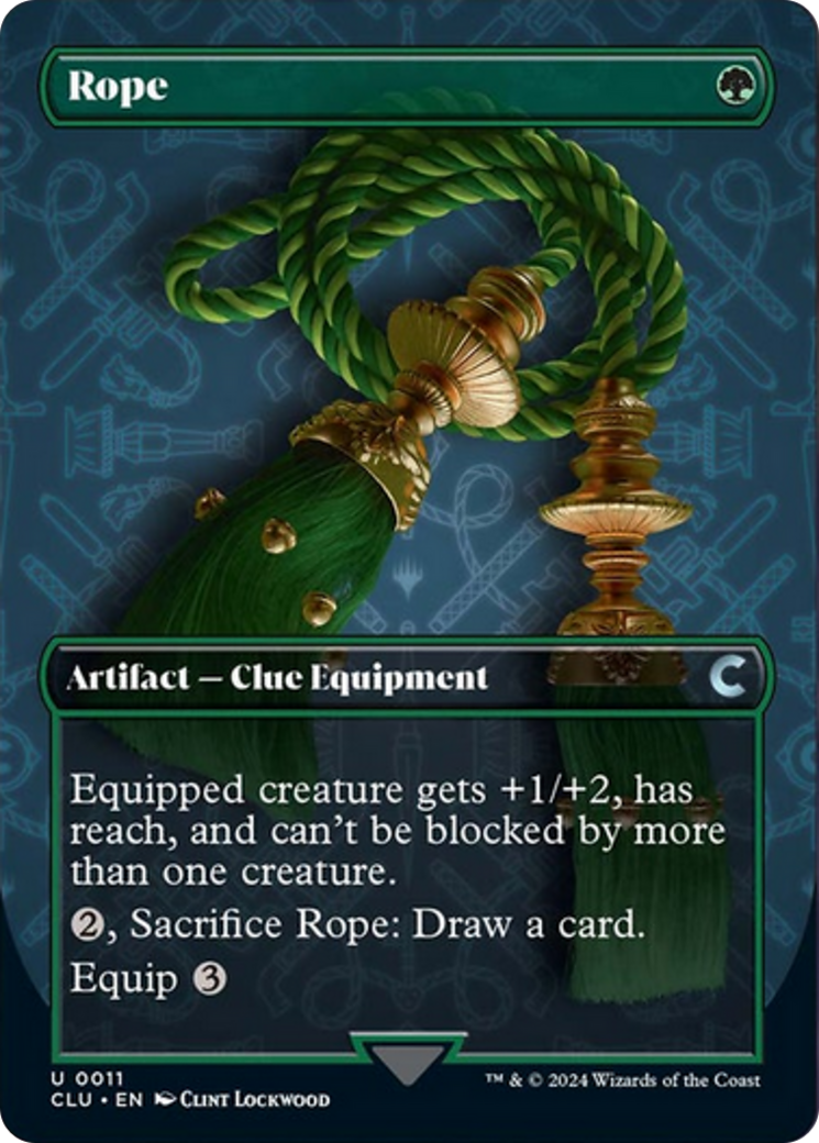 Rope (Borderless) [Ravnica: Clue Edition] | Fandemonia Ltd