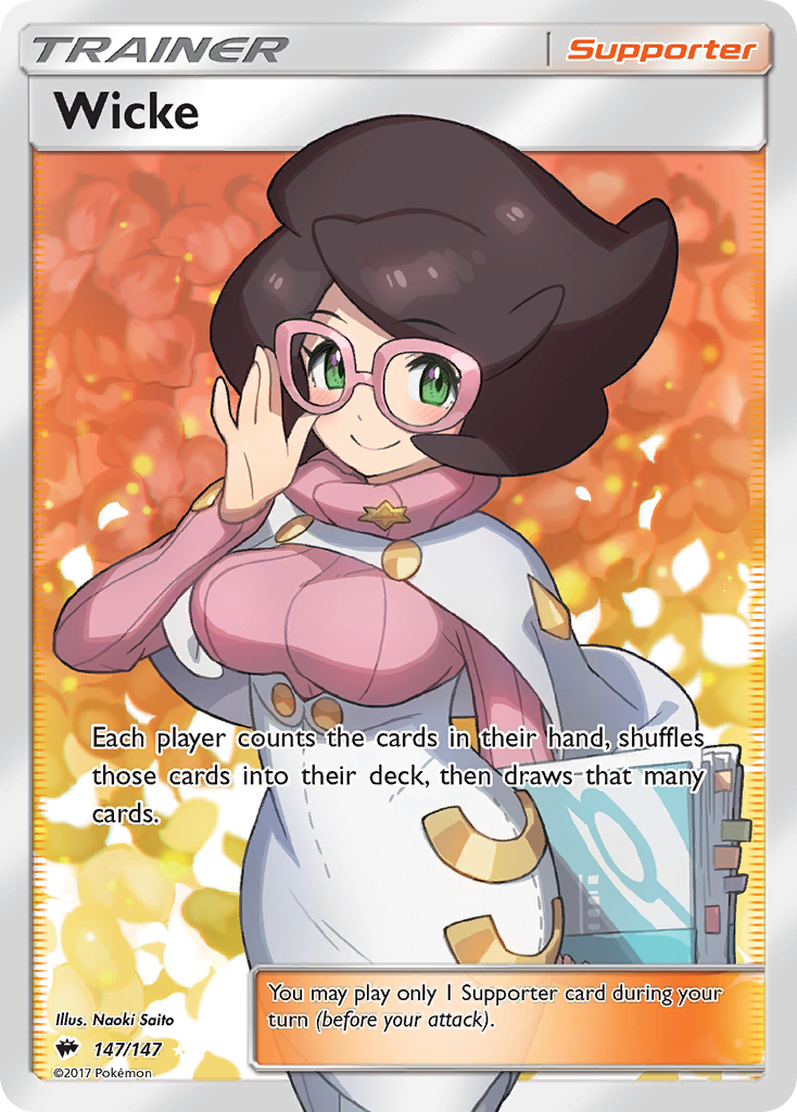 Wicke (147/147) [Sun & Moon: Burning Shadows] | Fandemonia Ltd