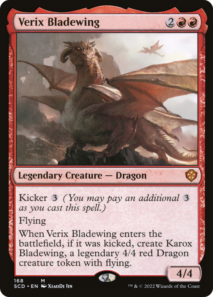 Verix Bladewing [Starter Commander Decks] | Fandemonia Ltd