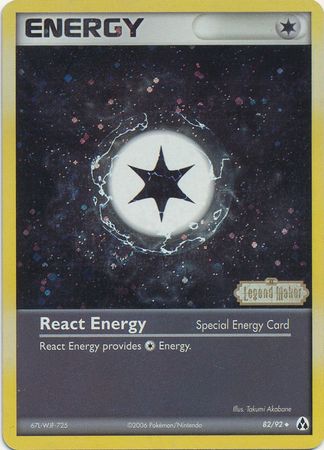 React Energy (82/92) (Stamped) [EX: Legend Maker] | Fandemonia Ltd