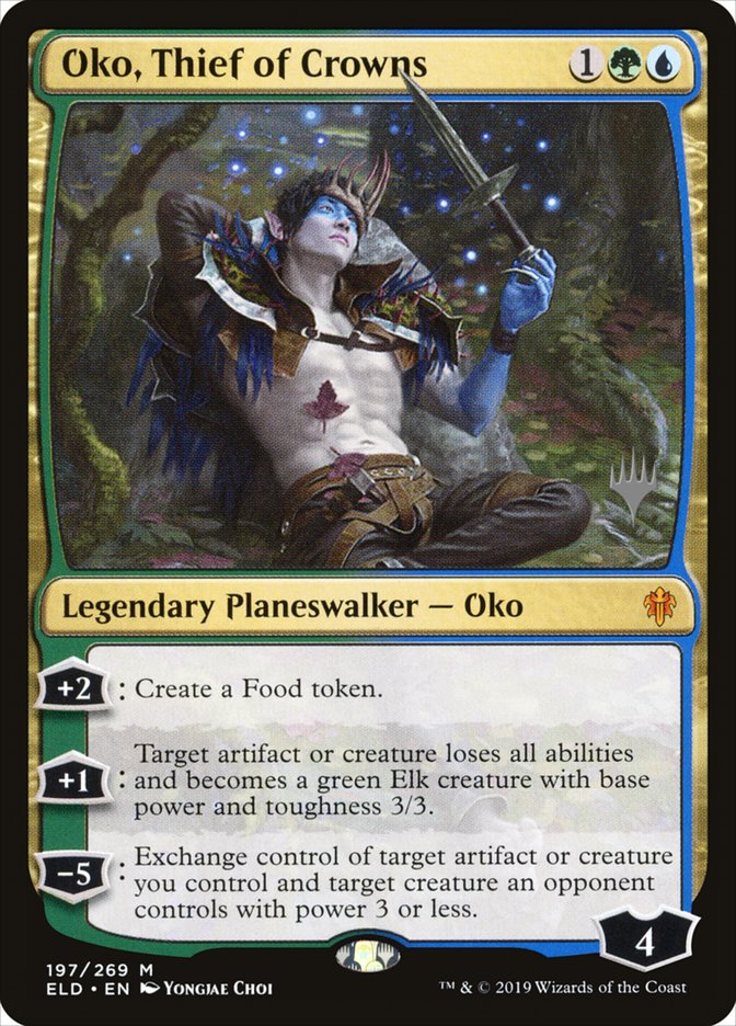 Oko, Thief of Crowns (Promo Pack) [Throne of Eldraine Promos] | Fandemonia Ltd