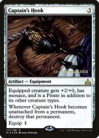 Captain's Hook [Rivals of Ixalan Promos] | Fandemonia Ltd