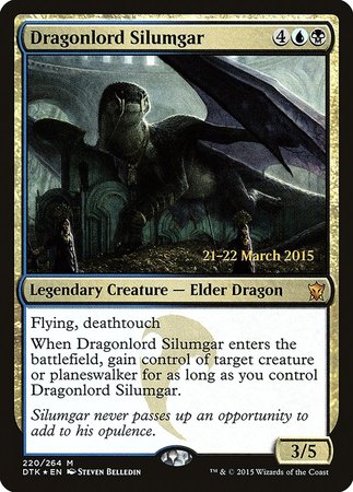 Dragonlord Silumgar [Dragons of Tarkir Promos] | Fandemonia Ltd