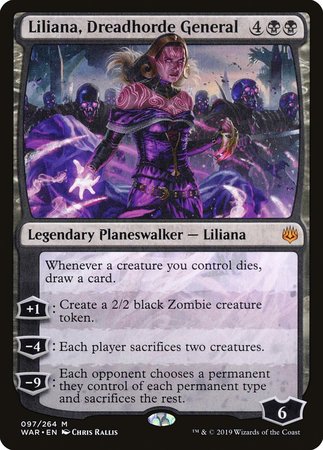 Liliana, Dreadhorde General [War of the Spark] | Fandemonia Ltd