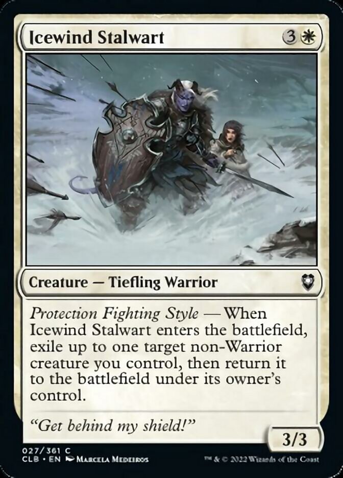 Icewind Stalwart [Commander Legends: Battle for Baldur's Gate] | Fandemonia Ltd